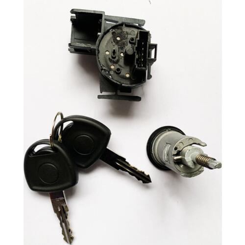 Ignition Starter Switch Barrel With 2 Keys For Vauxhall/Opel Astra Combo Corsa Tigra 0913694 0913652S1 0913652 0914861 9115863