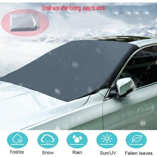 Automobile General Magnetic Sunshade Automobile Front Windshield Snow Cover Waterproof Protective Cover Front Windshield Cov