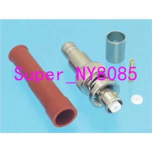 RP-BNC male plug high voltage power RF Coaxial connector SHV 5000V For RG6 Cable