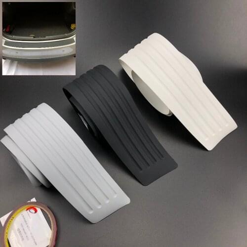 Car Rear Bumper Protector sticker Case For Renault Koleos Fluenec Kangoo Latitude Sandero Kadjar Captur Talisman Megane RS