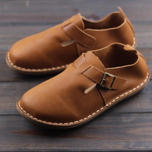 Women Flat Shoes Lace up Woman Mocassins 100% Genuine Leather Ladies Flat Shoes 2020 Comfrotable Women Flats Female Footwear