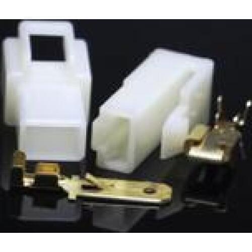 10set Electric motor car 6.3 connector docking connector plug male and female high-current core hole 3P