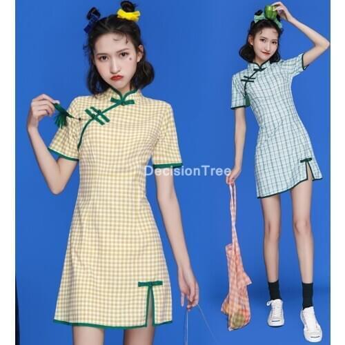 2021 chinese dress women traditional silk satin cheongsam sexy qipao flower wedding vintage qipao chinese traditional dress