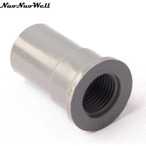 3pcs NuoNuoWell PVC 1/2"-20mm Female Thread Hose Connector for Garden Micro Drip Irrigation Watering Aquarium Water Tank Parts