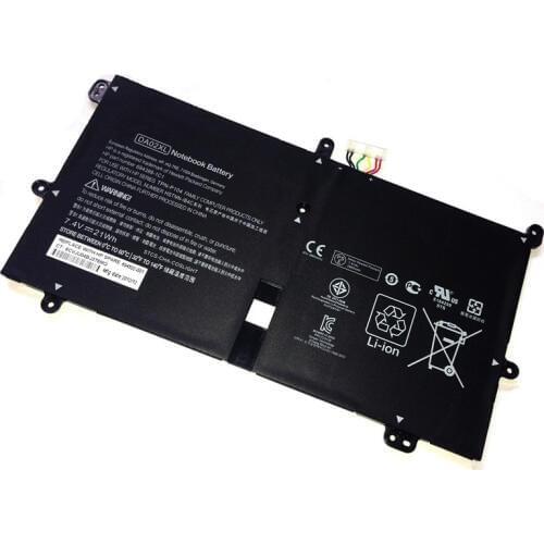 Laptop Battery For DA02XL 664399-1C1 HSTNN-IB4C 7.4V 21WH laptop battery free shipping