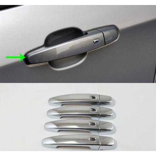 Car Accessories Exterior Decoration ABS Chrome LHD Side Door Handle Cover For Chevrolet Equinox 2017 Car-styling