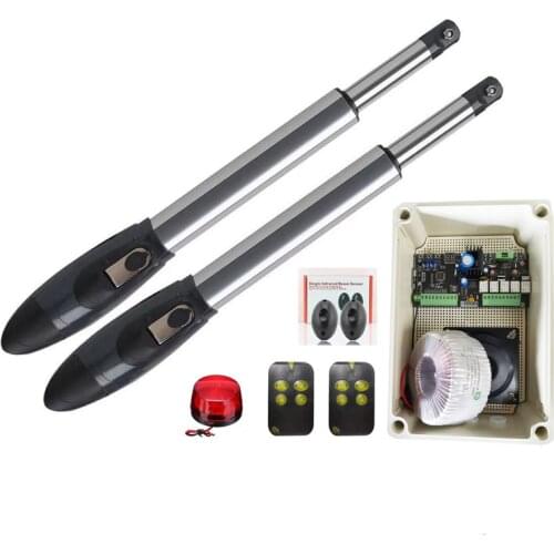 DC24V 500KGS Linear Actuator Worm Gear pistons gate opener electric Heavy-Duty Dual Automatic Gate Opener Kit