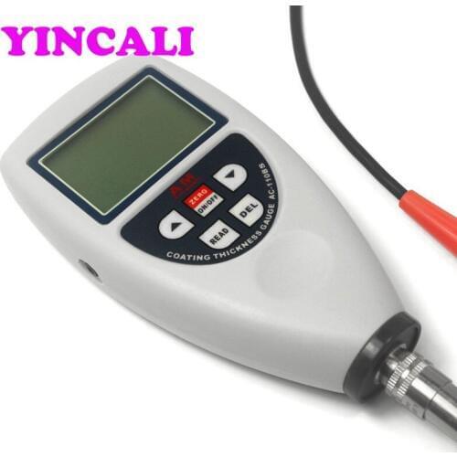 Digital Coating Thickness Gauge AC-110BS Separate Type Measurement Can be More Flexibility and Can Store 99 Groups of Data