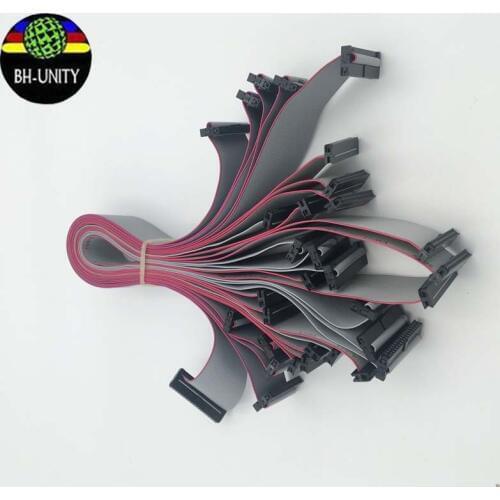 40cm long 34pin head cable for JHF, Leopard, Myjet large format printer with konica 512 printhead