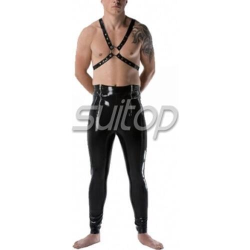 Suitoprubber latex tight legging with 2 zips Made to measure is welcomed