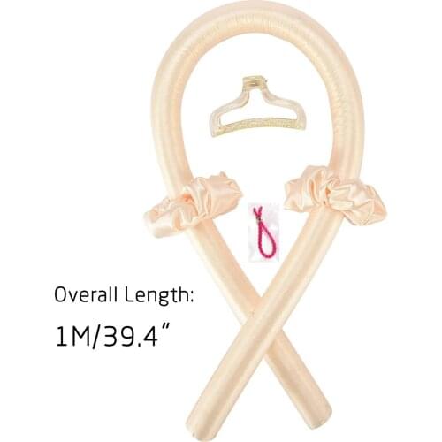 Heatless Curling Rod Headband Lazy Curler Silk Curling Ribbon Silk Curling Ribbon Heatless Hair Curling Ribbon Make Hair Curly