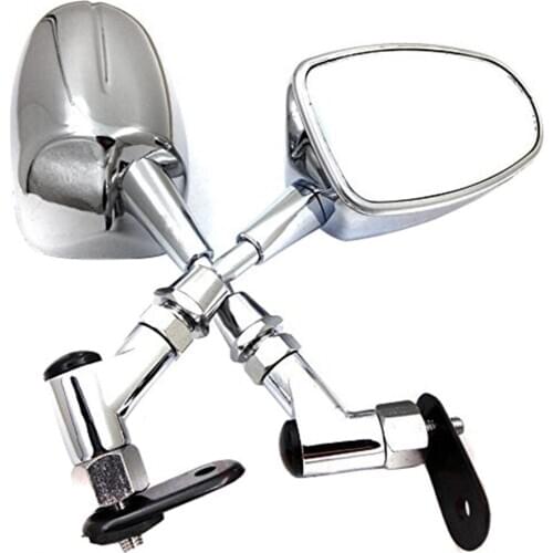 Aftermarket free shipping motorcycle parts Mini Mirrors For Honda Cbr 600Rr Kawasaki Ninja 636 Zx6R Yamaha Yzf R6 R1 Chrome