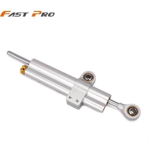 Motorcycle Steering Damper Stabilizer Linear Safety Control For KAWASAKI Ninja 400 HONDA CB650F YAMAHA YZF-R3 R25 ATV Racing
