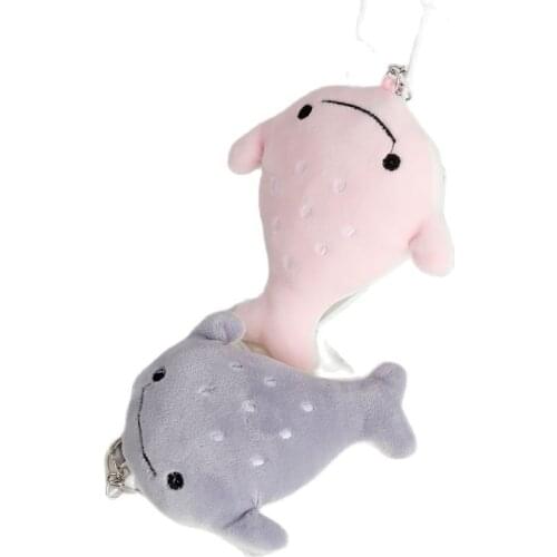 Wholesale 50pcs/lot 11CM Cute Spot Fish TOYS Kawaii 2 Colors Stuffed Plush Ocean Animal Plush Toy Dolls