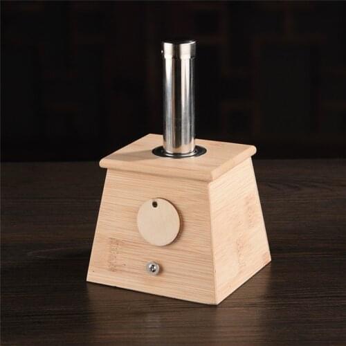 Acupuncture Relaxation Roller Stick for Smokeless Moxibustion Stick Acupoint Massage Bamboo Moxibustion Moxa Burner Box