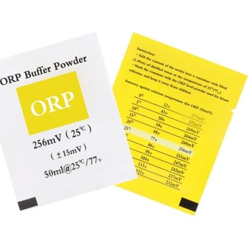 ORP Buffer Calibration Powder Redox Potential Analyzer Test Pen Calibration 256 M13