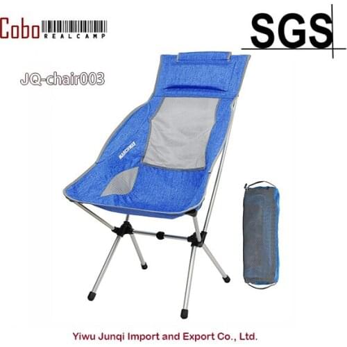 Lightweight Folding High Back Camping Chair with Headrest Portable Compact for Outdoor Camp Travel Picnic Festival fishing