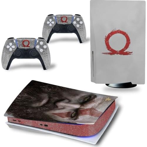 Shen Style PS5 Standard Disc Edition Skin Sticker Decal Cover for PlayStation 5 Console & Controller PS5 Skin Sticker Vinyl