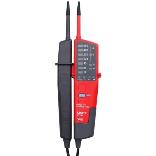 UNI-T UT18A Handheld Voltage and Continuity Tester /On-Off Test/RCD Tester,Waterproof Pencil, RCD Test/Polarity Detection