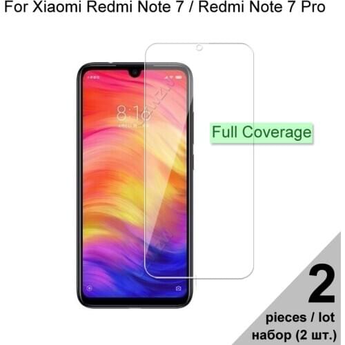 Tempered Glass For Xiaomi Redmi Note 7 Pro / Note 7 Explosion-proof Screen Protector Protective Glass For Xiaomi Redmi Note 7