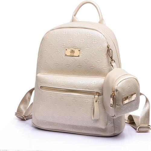 Women Backpack Small Size Black PU Leather Womens Backpacks Fashion School Girls Bags Female Back Pack Famous Brand mochilas