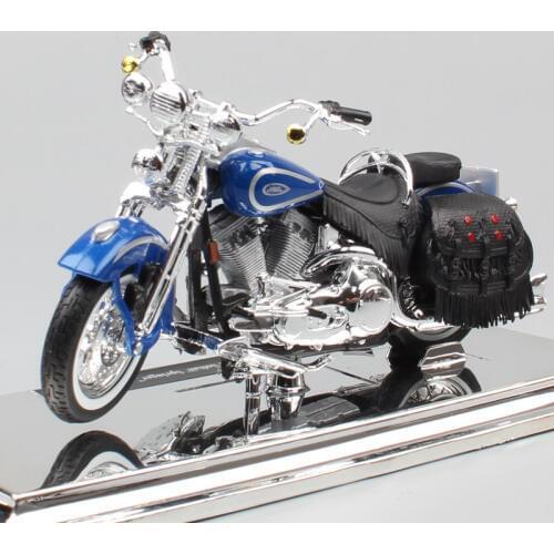 1:18 Scale Maisto 1999 FLSTS Heritage Softtail Springer bike motorcycle chopper Diecast model toy Vehicle cruiser thumbnails boy