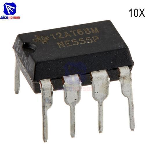 10 PCS/Lot IC Chips NE555P NE555 555 DIP-8 Voltage Regulator Timer IC Chips