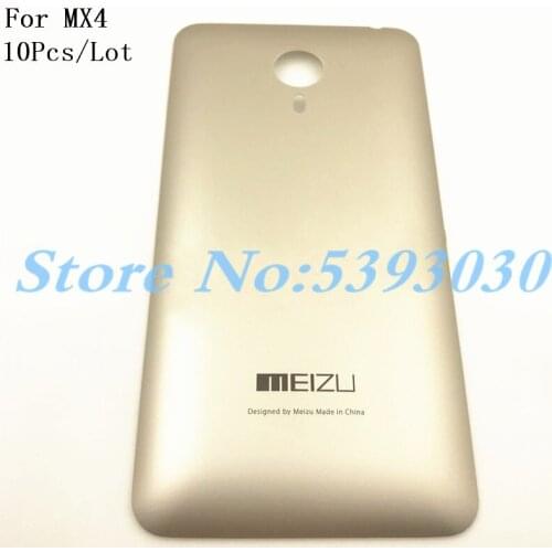 10Pcs/Lot New Original Plastic Battery Back Cover Housing Case 5.36 inches For MEIZU MX4 Replacement Part