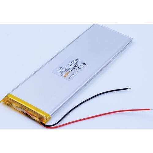 4045140 3.7V 2600mAh Rechargeable li Polymer Li-ion Battery For tablet MID panel Mobile Power Bank DIY E-book GPS DVD