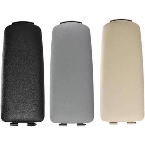 Car Black Center Console Leather Armrest Cover Arm Relax Lid Fit For Audi A4 B6 B7 2002-2007