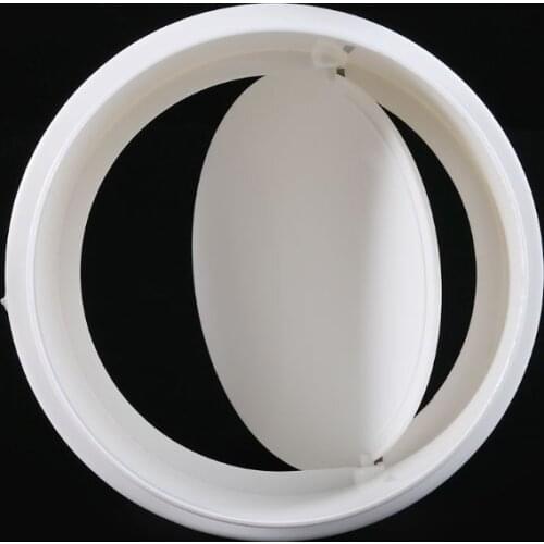 Pipe Draft Blocker Backdraft Damper Ventilation Duct Inline Extractor Fan Vent Back Draught Shutter