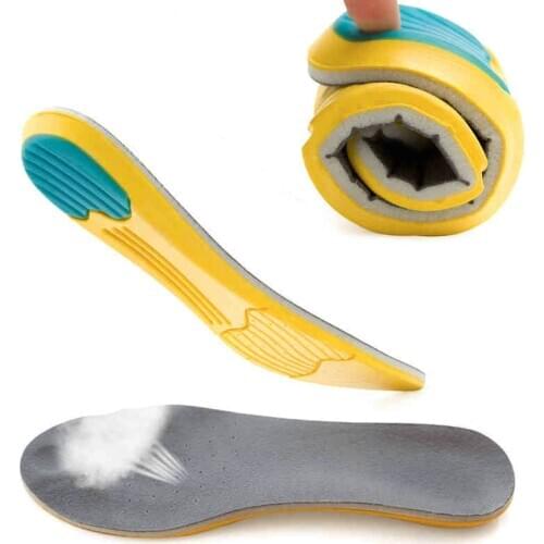 EU35-45 Unisex Can Be Cut Thickening Memory Cotton Cushioning Shoe Insole Sport Basketball Running Insole