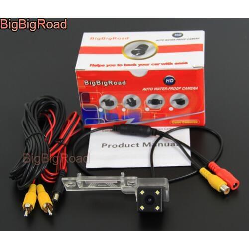 BigBigRoad Car Rear View Reverse Backup Parking Camera For Volkswagen Multivan Transporter T5 Sagitar Touran Caravelle passat