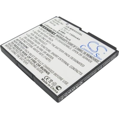 Cameron Sino Mobile SmartPhone Replacement Li-ion Battery 1300mAh For FB0-2 Telstra Triumph, WX435 Free Tools