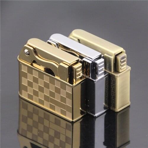 Classic Retro Kerosene Lighter Boutique Gift Lighter Gadgets for Men Briquets Et Accessoires Fumeurs Smoke Accessories for Weed