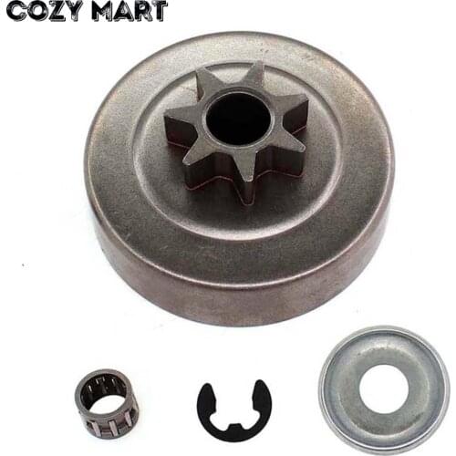 .325 7T Clutch Drum Sprocket Chain Kit For ST MS170 MS180 MS210 MS230 MS250 017 018 021 023 025 Chainsaw
