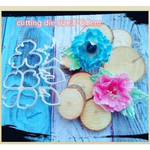 Flowers Dies Scrapbooking Metal Cutting Stencil Template for Embossing DIY Scrapbooking Paper Album Gift Cards Making Craft Dies