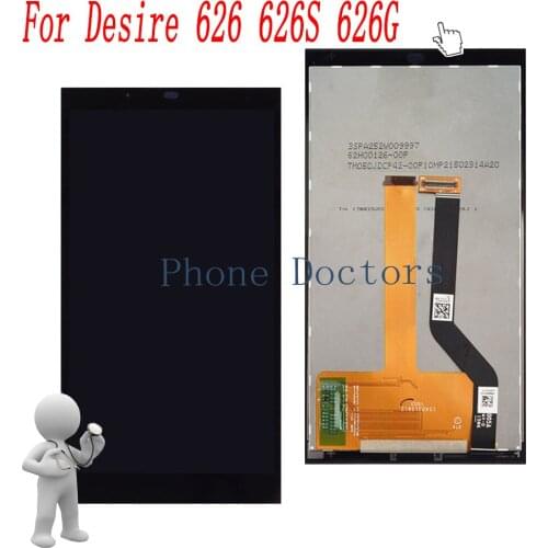 5.0'' Full LCD DIsplay + Touch Screen Digitizer Assembly For HTC Desire 626G / Desire 626 / Desire 626s D626n D626d D626W D626t
