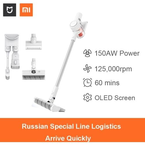 XIAOMI MIJIA Vacuum Cleaner Handheld K10 Home Car Household Wireless Sweeping LCD High-Definition Digital Display 20000Pa