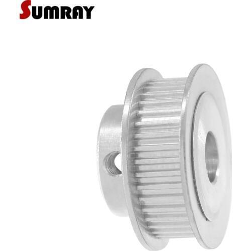 SUMRAY MXL 50T Timing Pulley 5/6/8/10/12/14/15/16/17/20mm Inner Bore Gear Belt Pulley 7mm Belt Width Toothed Pulley Wheel