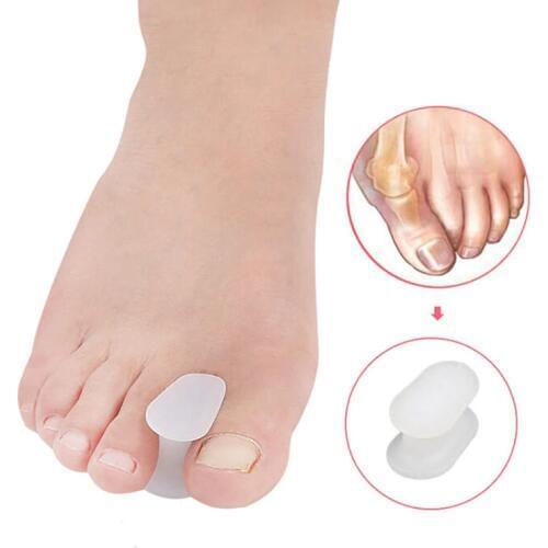 1 Pair Toe Corrector Reusable Gel Orthotics Bunion Separators Toe Stretchers