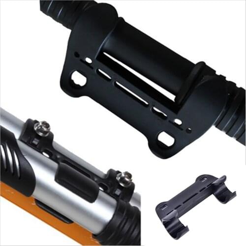 1 PCS Cycling Bike Bicycle Pump Holder Portable Pump Retaining Clips Folder Bracket Holder Fitted Fixed Clip