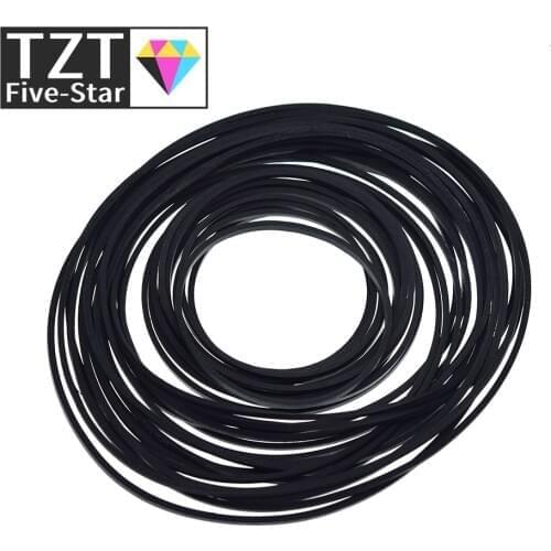 1pack Mix Cassette Tape Replacement Rubber CD DVD Cassette Tape Recorder Turntable Strap Belt For CD-ROM Video Machines 1*1mm