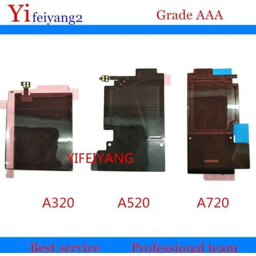 20pcs OEM For Samsung Galaxy A3 A5 A7 2017 A320 A520 A720 Wireless Charging Charger Receiver IC Chip NFC flex cable sticker