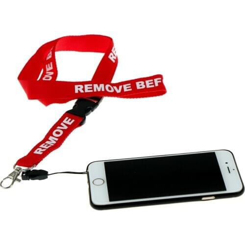 55*2cm Red Lanyards for Car Key Neck Strap For Card Badge Gym Key Chain Lanyard Key Holder DIY Hang Rope Car Keychain Lanyard