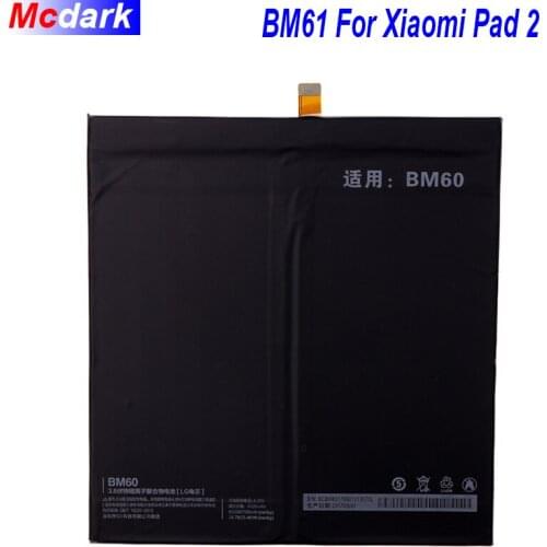 For Xiaomi BM60 BM61 Tablet Battery For Xiaomi Pad 1 Mipad 1 A0101 Pad 2 Pad2 Mi Pad 2 Batteries Tablet Replacemenet Parts