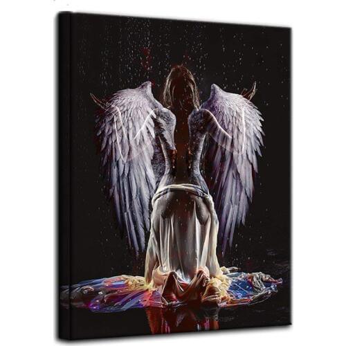 Diamond Embroidery Full Display Diamond Painting Angel Wing Abstract 5D DIY Square Round Rhinestone Mosaic Home decor YG514