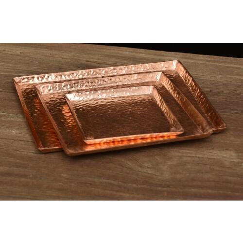1pc 3size handmade pure copper tea espresso coffee plate palace style dishes for coffee cup