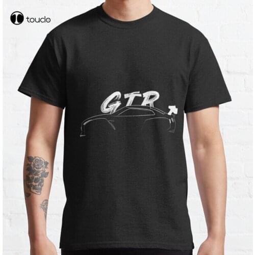 Gtr R35 Jdm Classic T-Shirt Cotton Tee Shirt