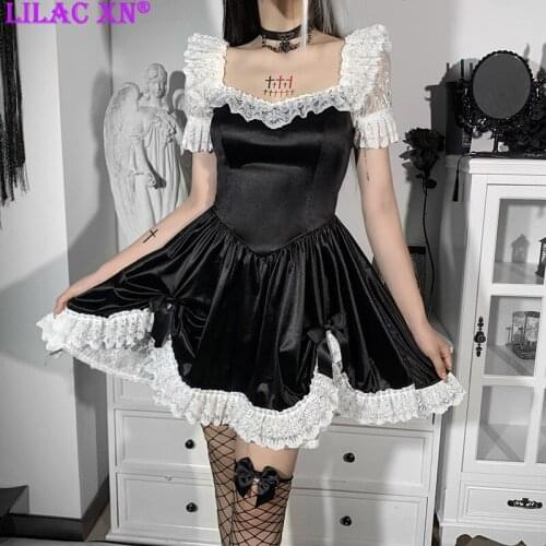 Летние платья с рукавами Lilac XN China At AliExpress